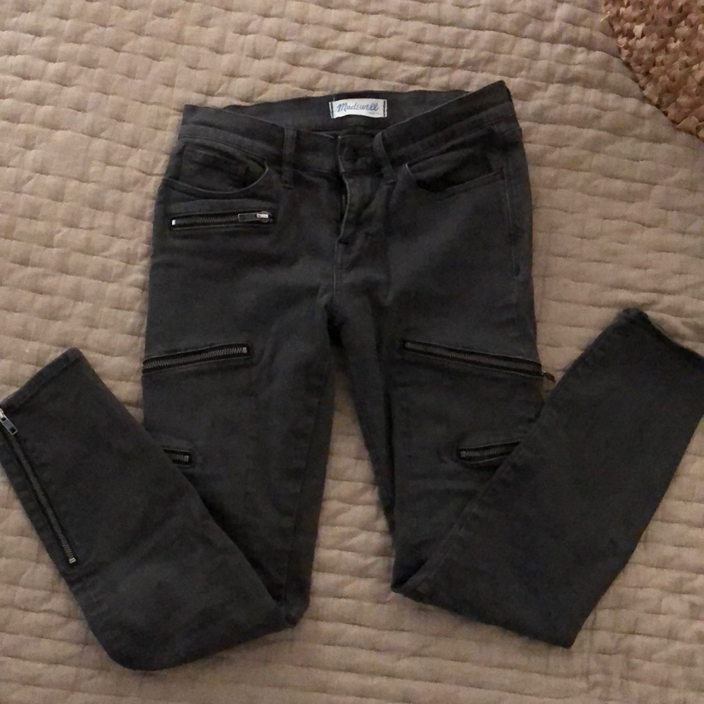 Madewell womens skinny jeans grey size 26